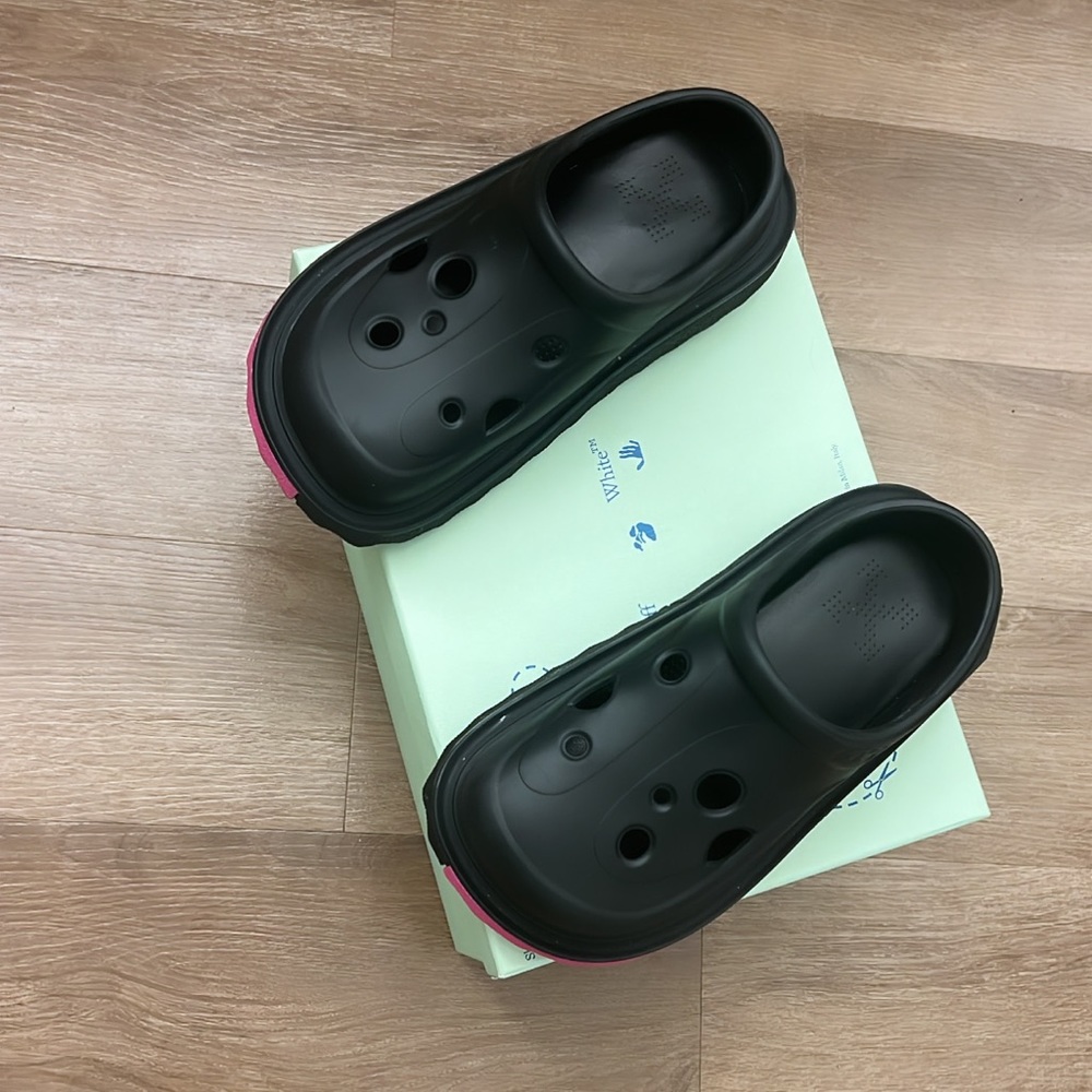 Off-White Spongesole Meteor Slip-On Slides